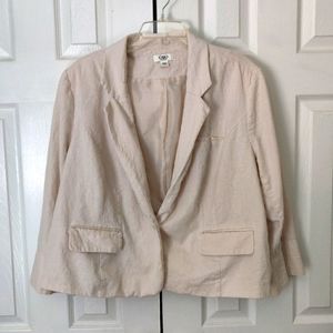 NWOT linen blazer